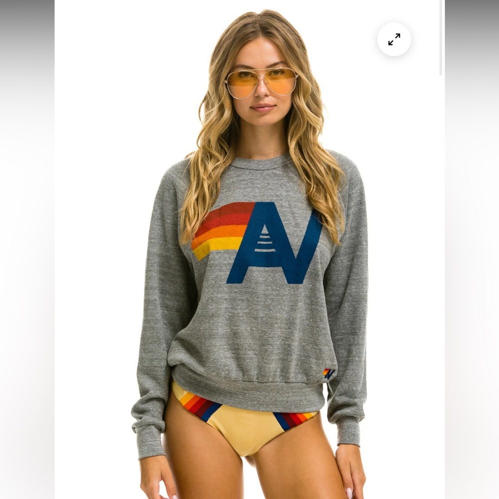 Aviator Nation logo sweatshirt NWT
